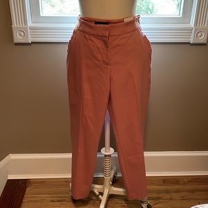 Express! Brand New Ankle Mid Rise Pants! Color is a peach/mauve